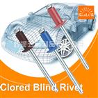 clored blind rivet